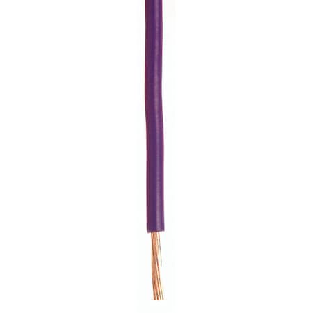 Battery Doctor 80012 Plastic Primary 18 Gauge Wire Single Conductor - 500', Purple